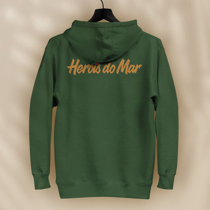 “Heróis do Mar” hooded sweatshirt