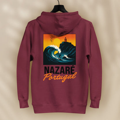 Sweat capuche “Nazaré” - vêtement culture portugaise - Tifoart