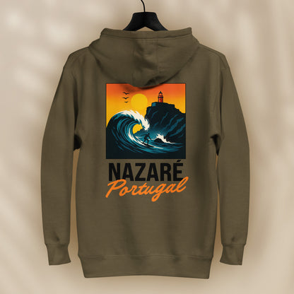 Sweat capuche “Nazaré” - vêtement culture portugaise - Tifoart