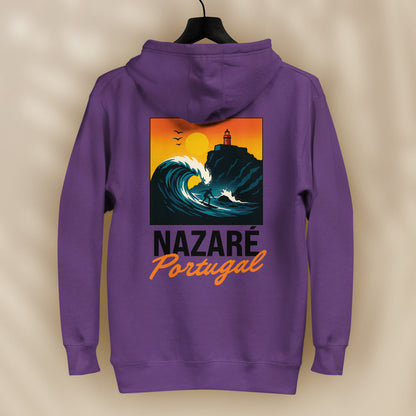Sweat capuche “Nazaré” - vêtement culture portugaise - Tifoart