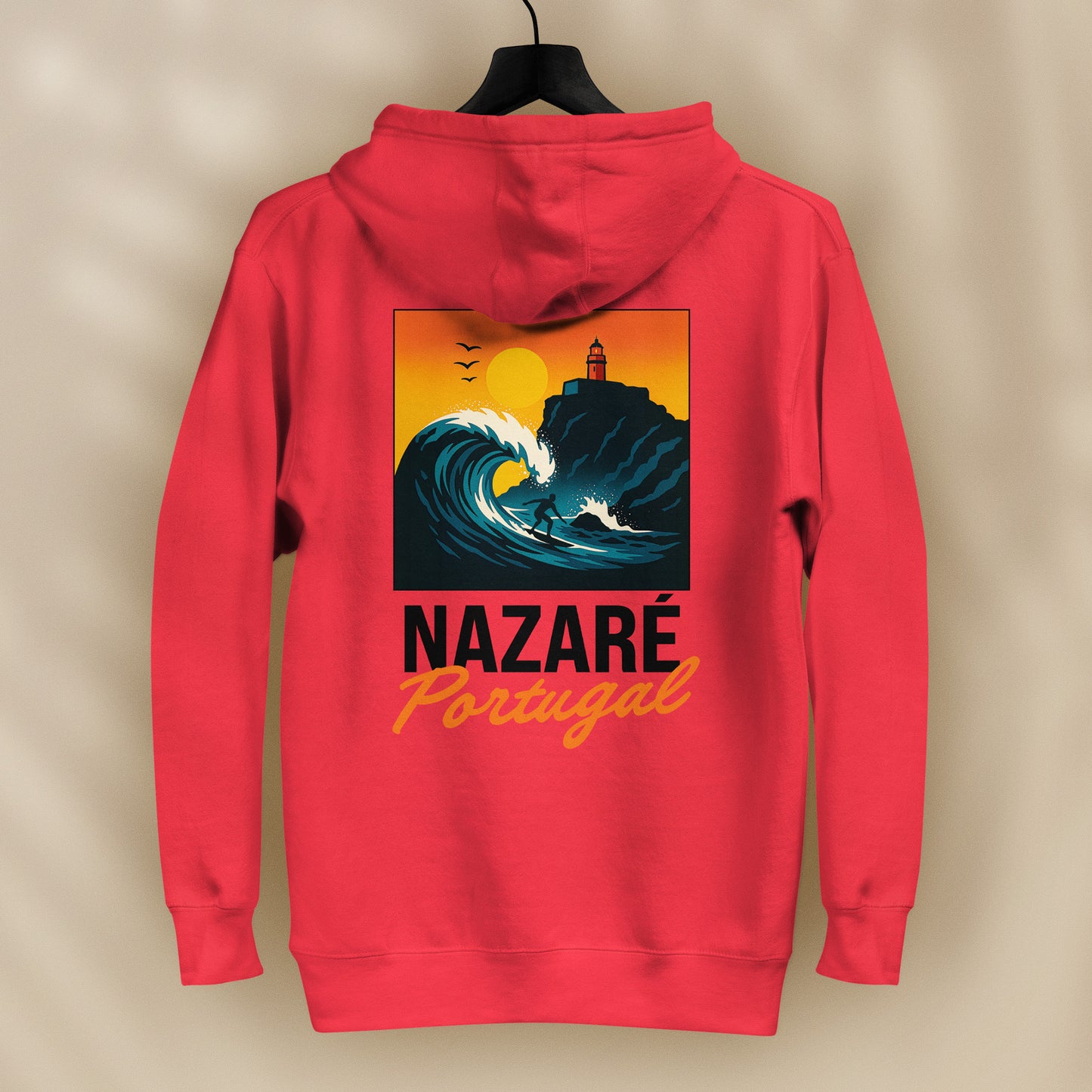 Sweat capuche “Nazaré” - vêtement culture portugaise - Tifoart