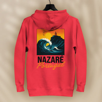 Sweat capuche “Nazaré” - vêtement culture portugaise - Tifoart