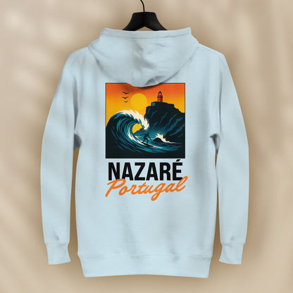 Sweat capuche “Nazaré” - vêtement culture portugaise - Tifoart