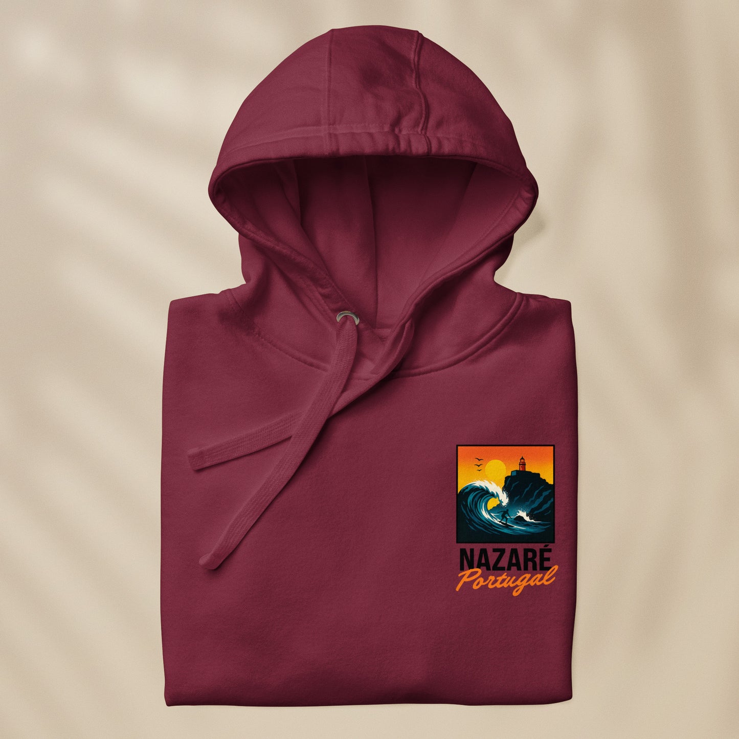 Sweat capuche “Nazaré” - vêtement culture portugaise - Tifoart