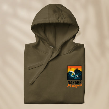 Sweat capuche “Nazaré” - vêtement culture portugaise - Tifoart