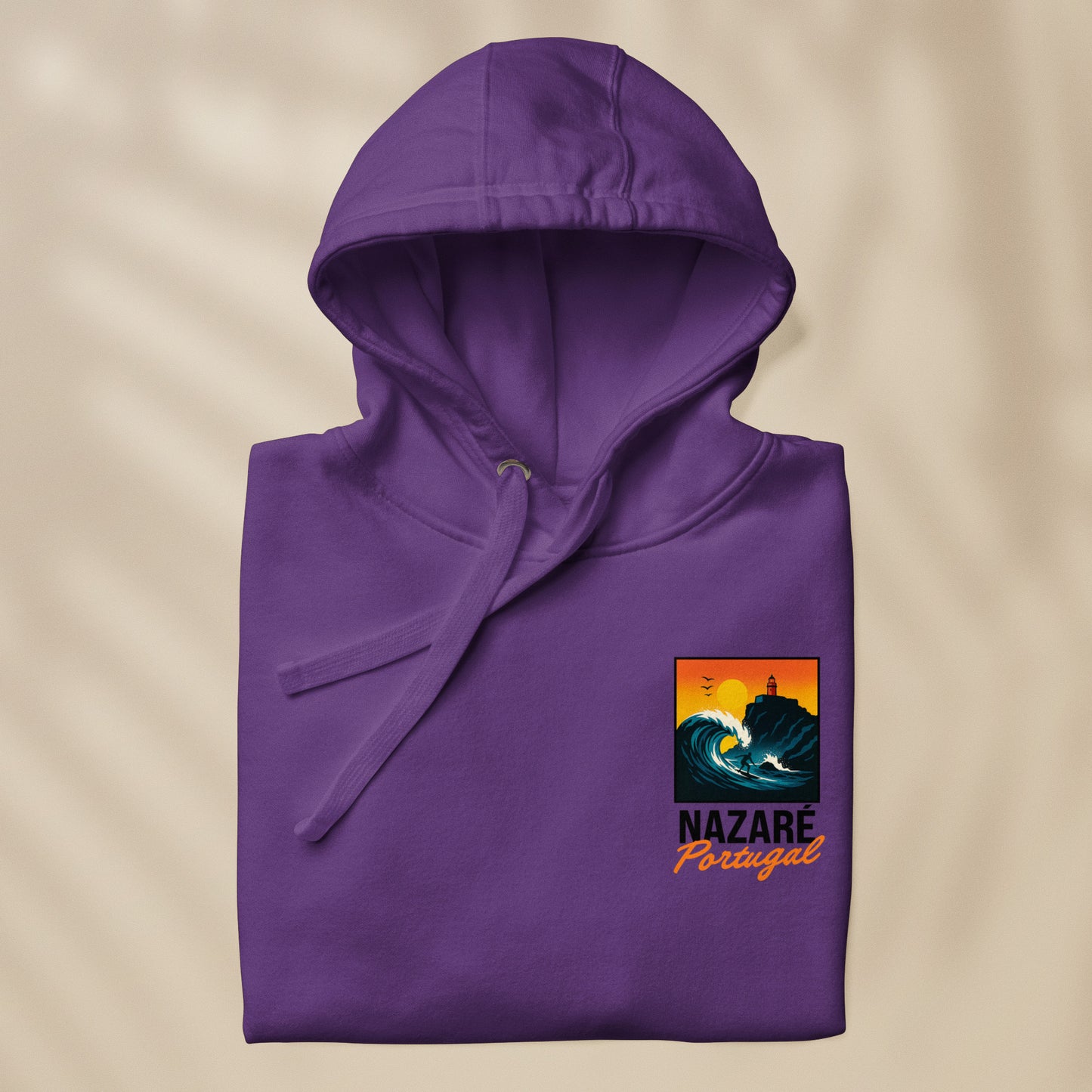 Sweat capuche “Nazaré” - vêtement culture portugaise - Tifoart