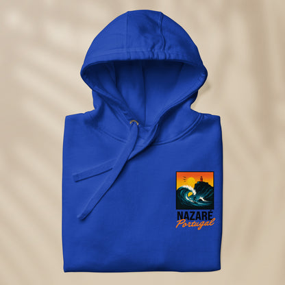 Sweat capuche “Nazaré” - vêtement culture portugaise - Tifoart