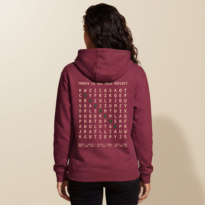 sweat capuche saudade vert hoodie culture portugaise design graphique portugal tifoart