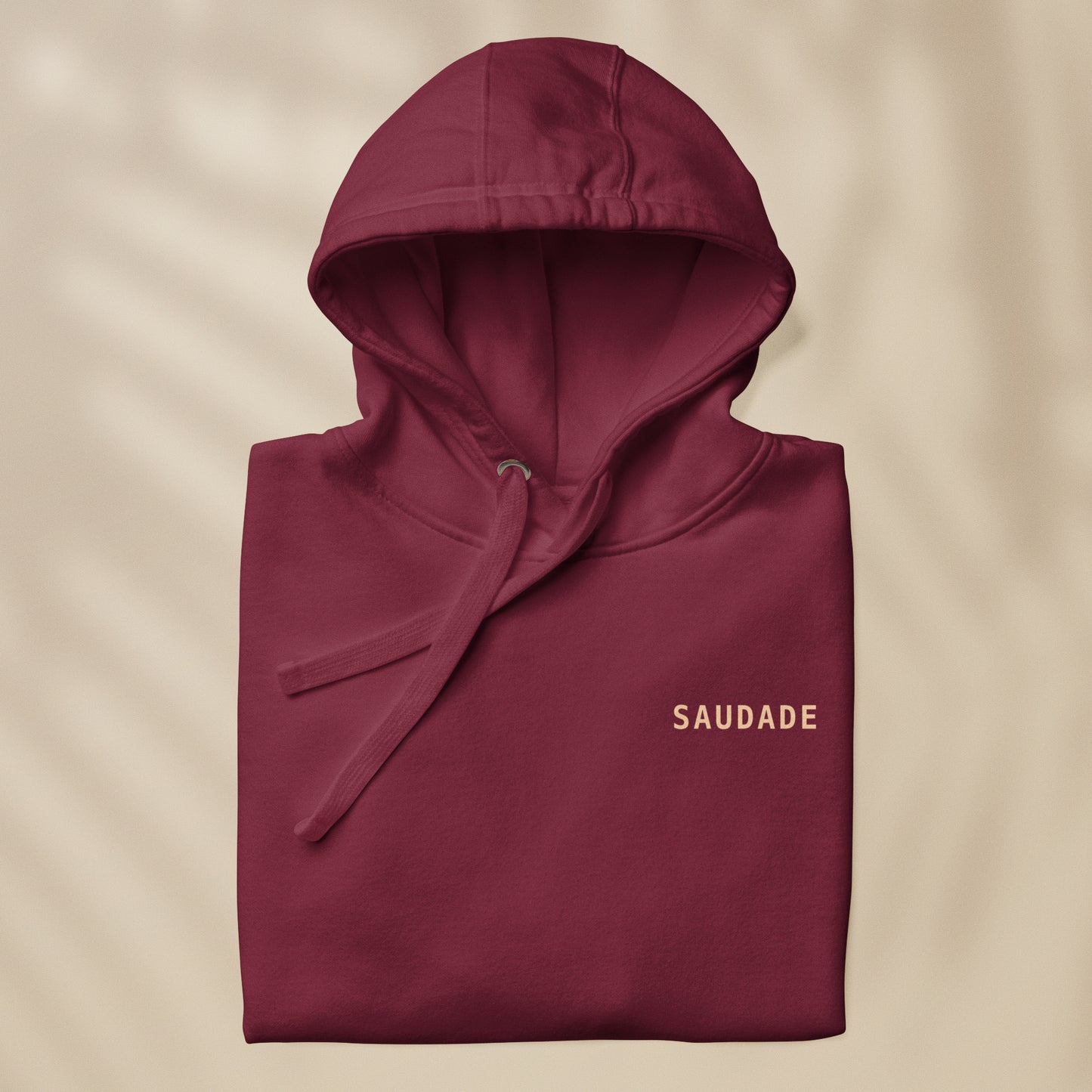 sweat capuche saudade vert hoodie culture portugaise design graphique portugal tifoart