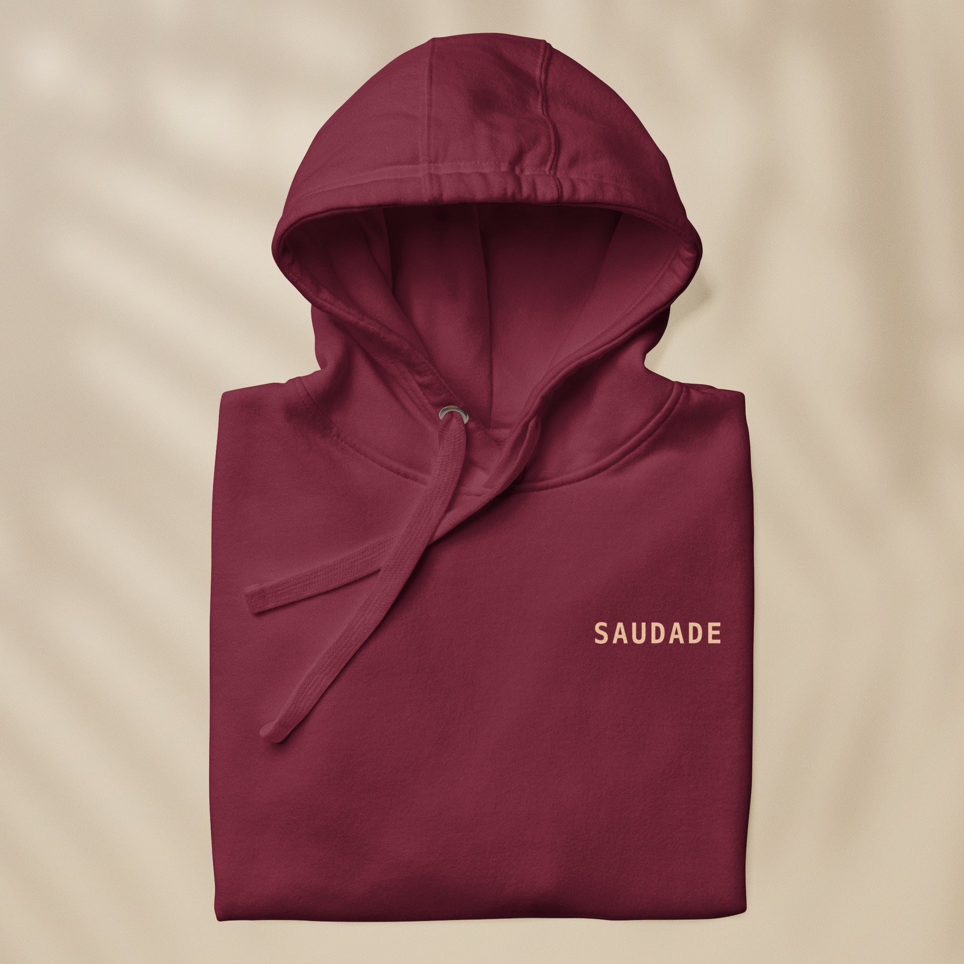 sweat capuche saudade vert hoodie culture portugaise design graphique portugal tifoart
