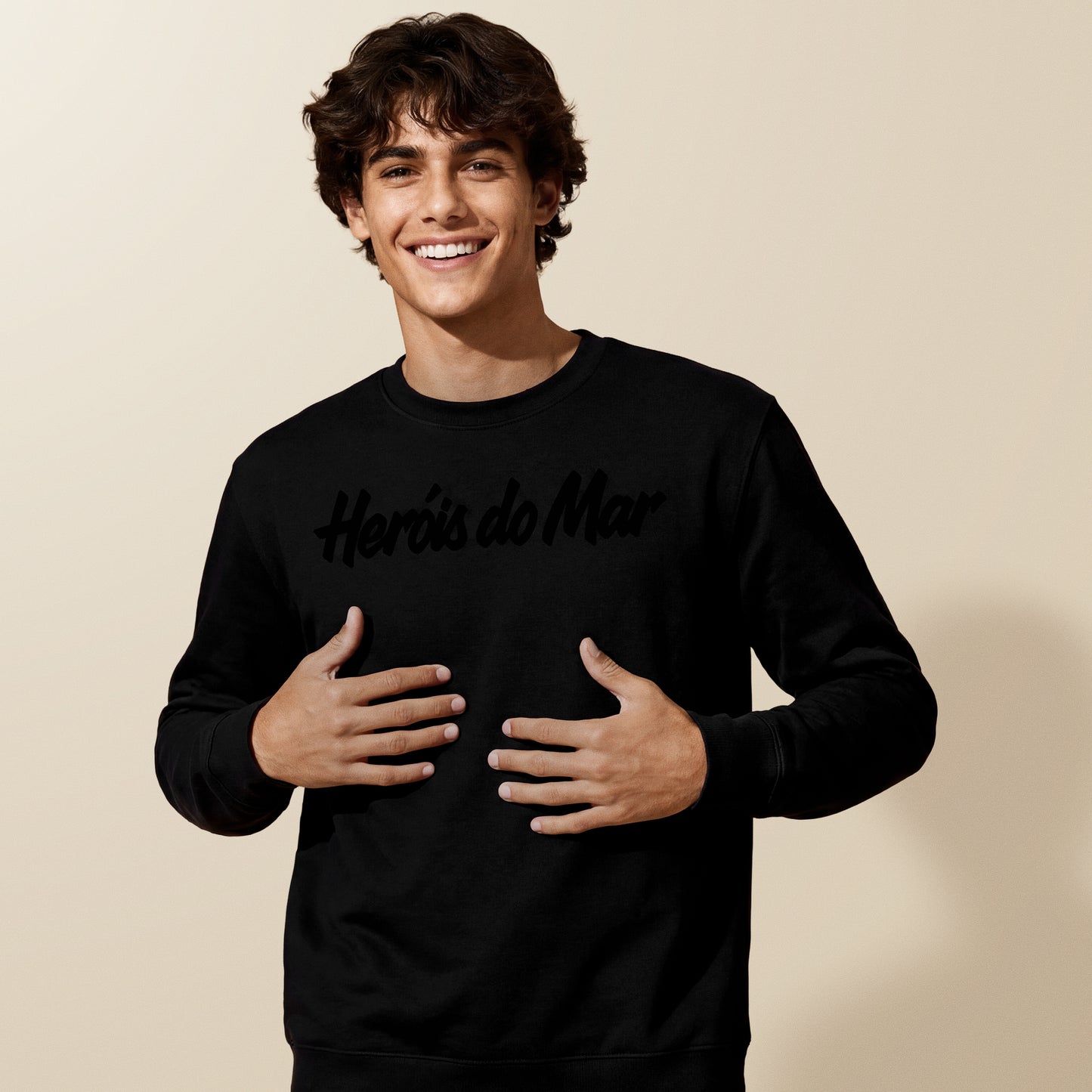 Sweatshirt “Heróis do Mar” Tone on Tone