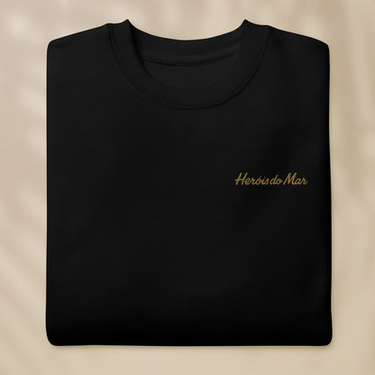“Heróis do Mar” Embroidered Sweatshirt