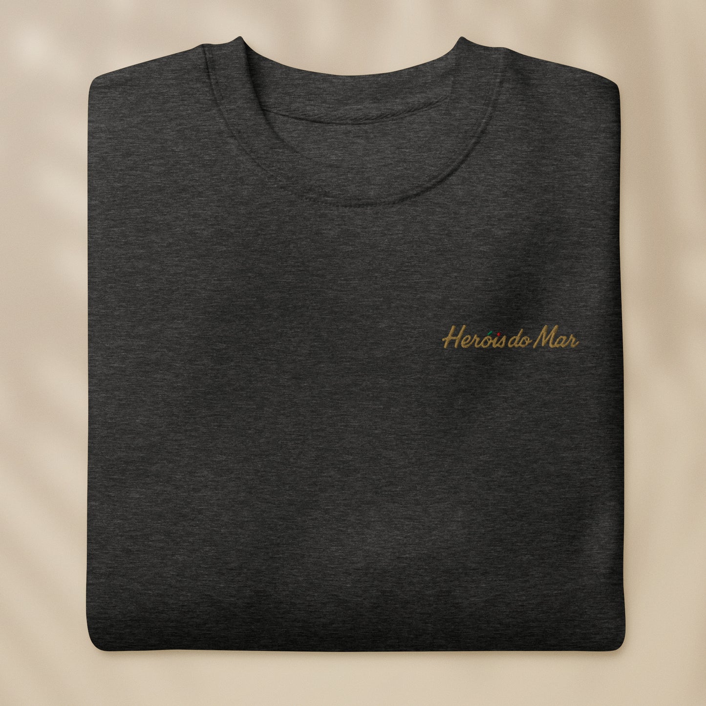 “Heróis do Mar” Embroidered Sweatshirt