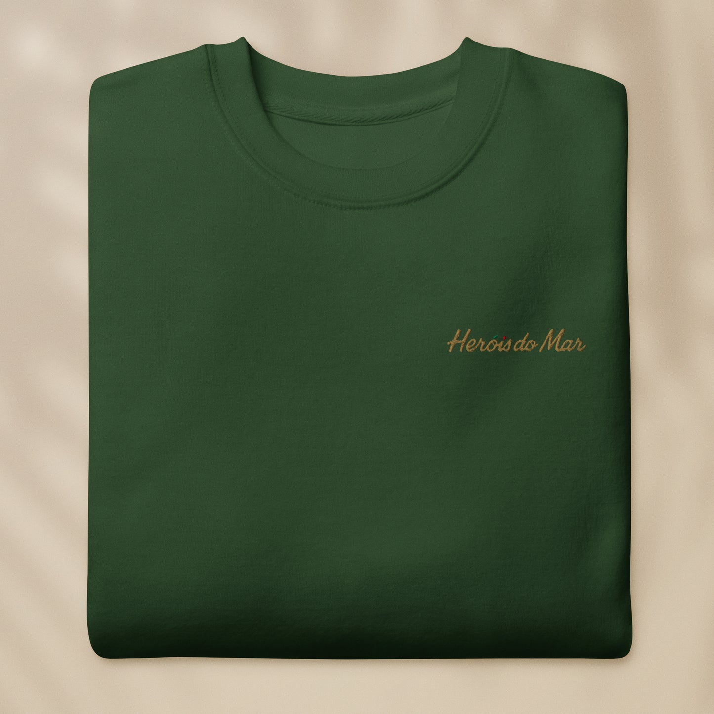 “Heróis do Mar” Embroidered Sweatshirt