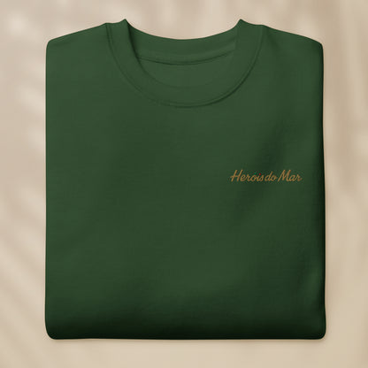 “Heróis do Mar” Embroidered Sweatshirt
