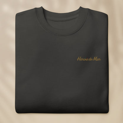 “Heróis do Mar” Embroidered Sweatshirt