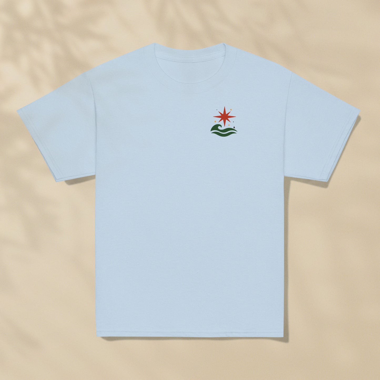 T-shirt enfant Étoile du large Portugal imprimé sur la poitrine, série Aventures Maritimes TifoArt