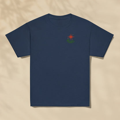 T-shirt enfant Étoile du large Portugal imprimé sur la poitrine, série Aventures Maritimes TifoArt