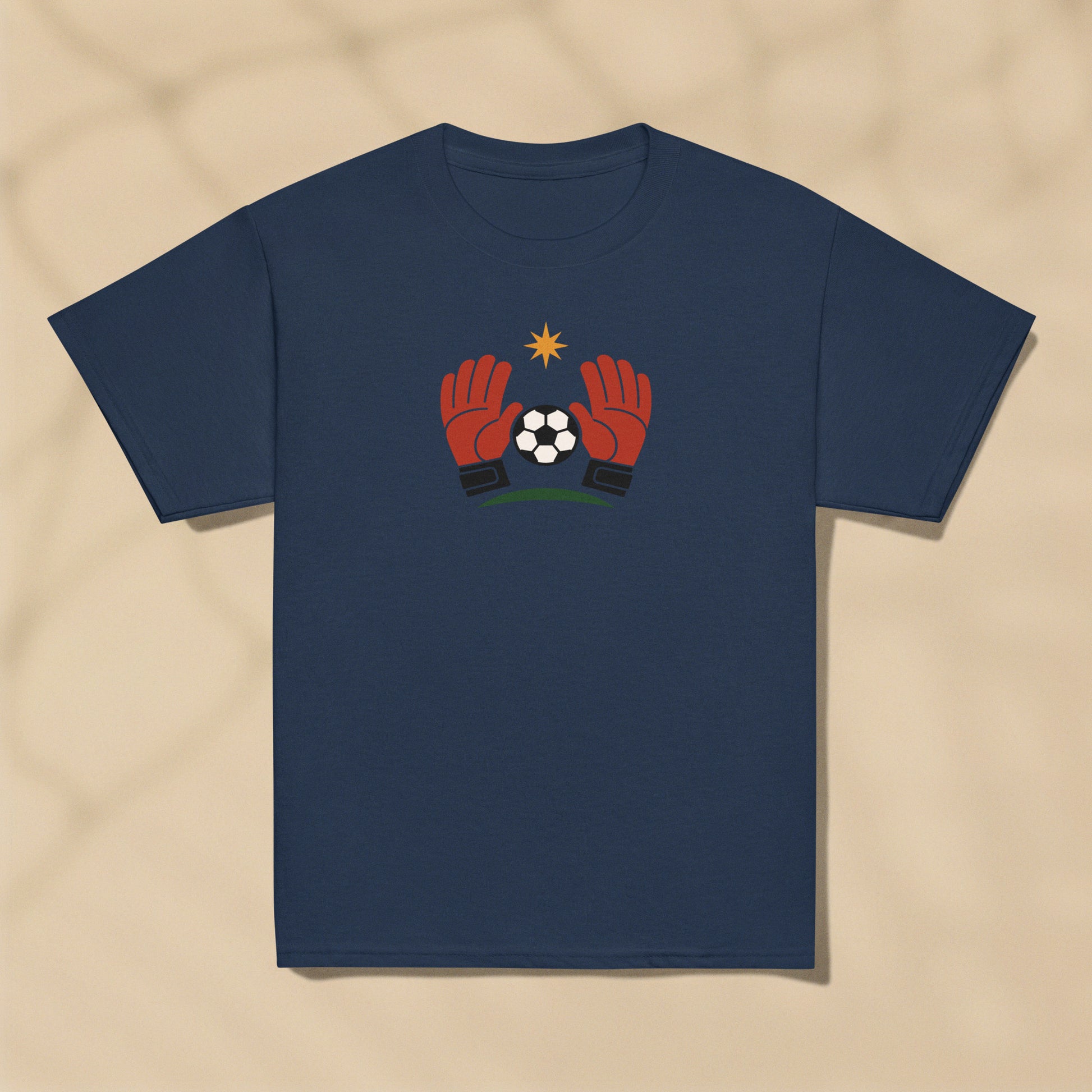 T-shirt enfant Les Gants Portugal Foot, série Petits Champions TifoArt