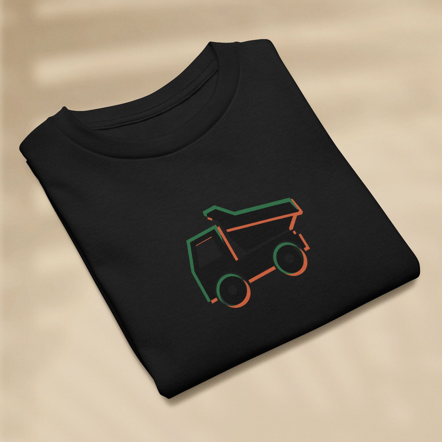 T-shirt enfant Le Camion-Benne Engins Portugal, série Símbolos Engins TifoArt