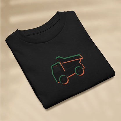 T-shirt enfant Le Camion-Benne Engins Portugal, série Símbolos Engins TifoArt
