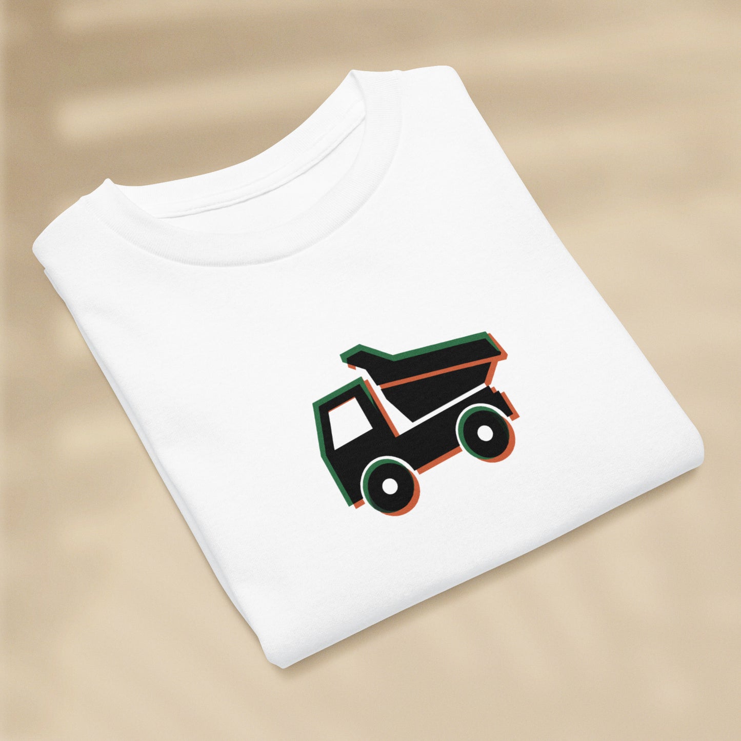 T-shirt enfant Le Camion-Benne Engins Portugal, série Símbolos Engins TifoArt