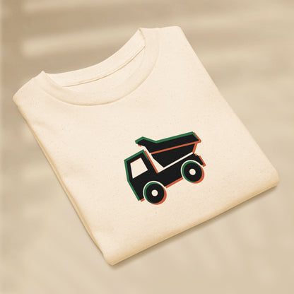 T-shirt enfant Le Camion-Benne Engins Portugal, série Símbolos Engins TifoArt