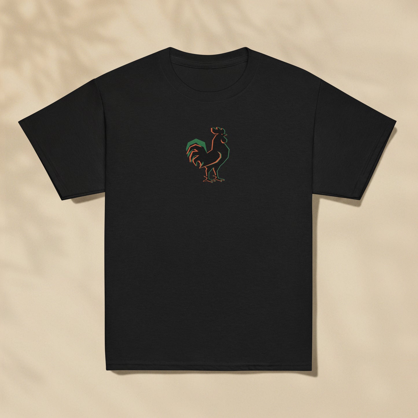 T-shirt enfant Galo Coq de Barcelos imprimé sur la poitrine, série Símbolos TifoArt