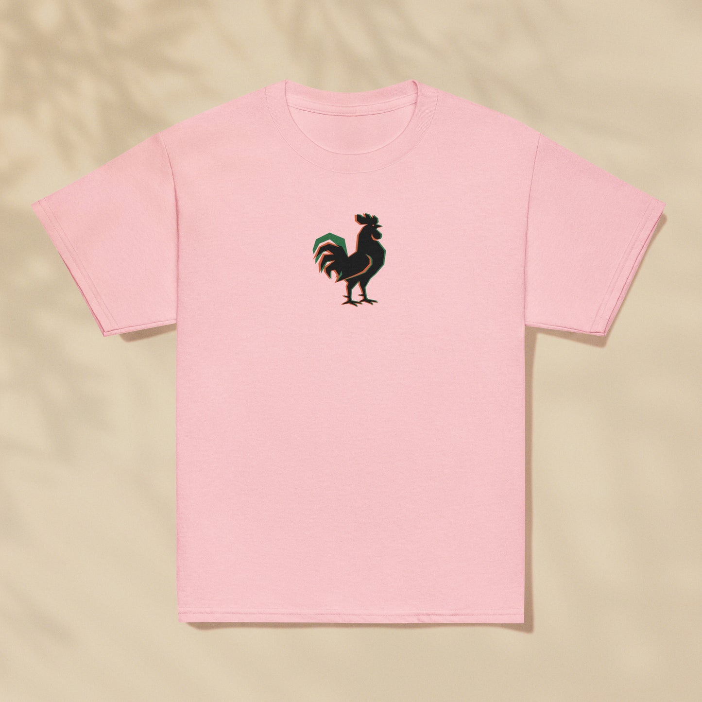 T-shirt enfant Galo Coq de Barcelos imprimé sur la poitrine, série Símbolos TifoArt