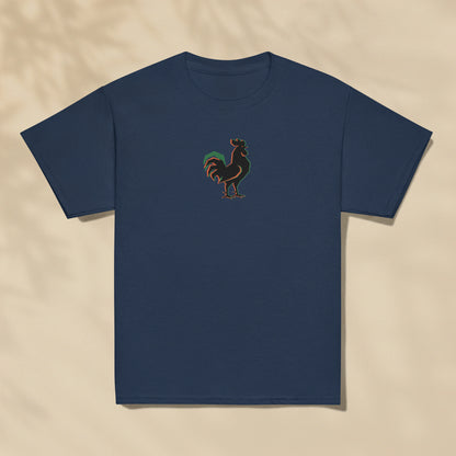 T-shirt enfant Galo Coq de Barcelos imprimé sur la poitrine, série Símbolos TifoArt