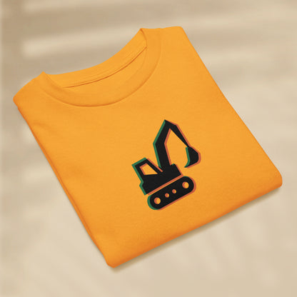 T-shirt enfant La Pelleteuse Engins Portugal, série Símbolos Engins TifoArt