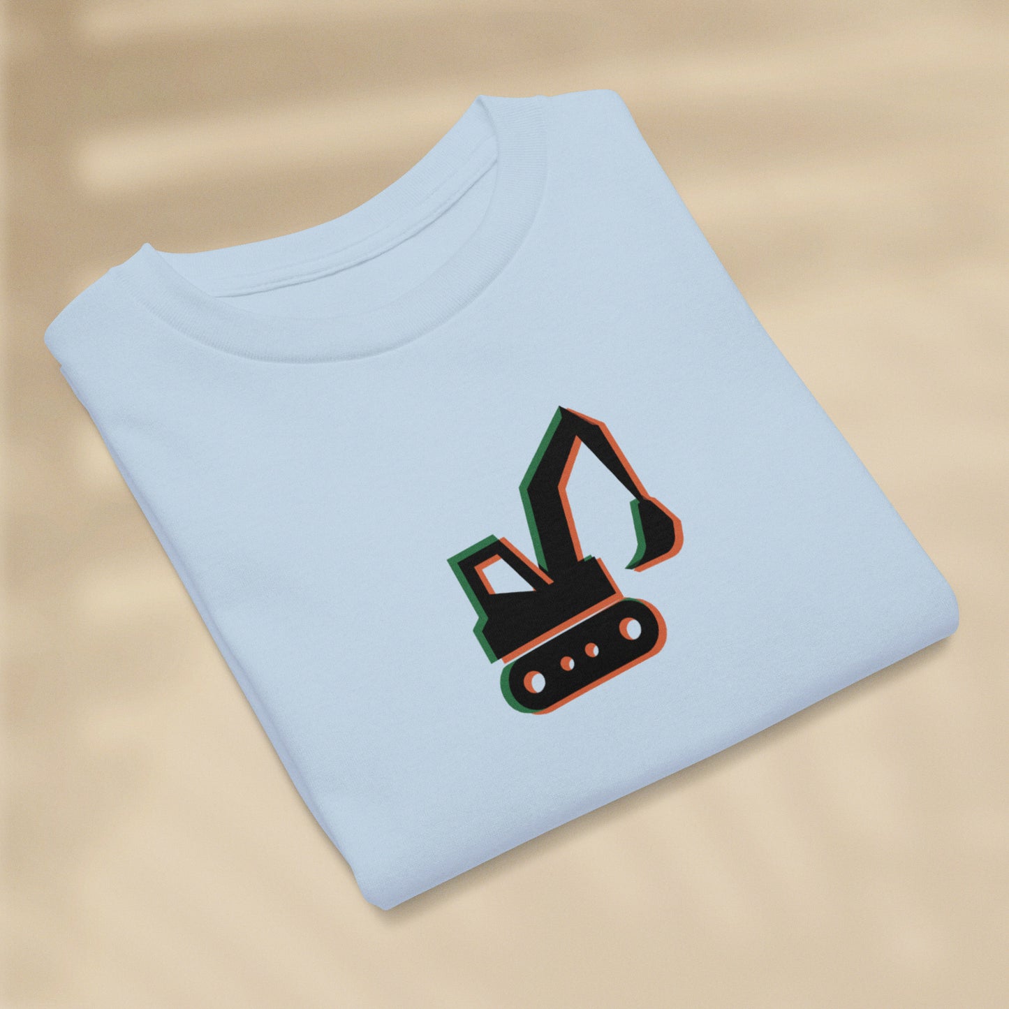 T-shirt enfant La Pelleteuse Engins Portugal, série Símbolos Engins TifoArt