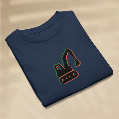 T-shirt enfant La Pelleteuse Engins Portugal, série Símbolos Engins TifoArt