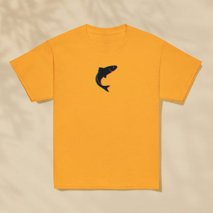 T-shirt enfant Sardinha Sardine Portugal imprimé sur la poitrine, série Símbolos TifoArt
