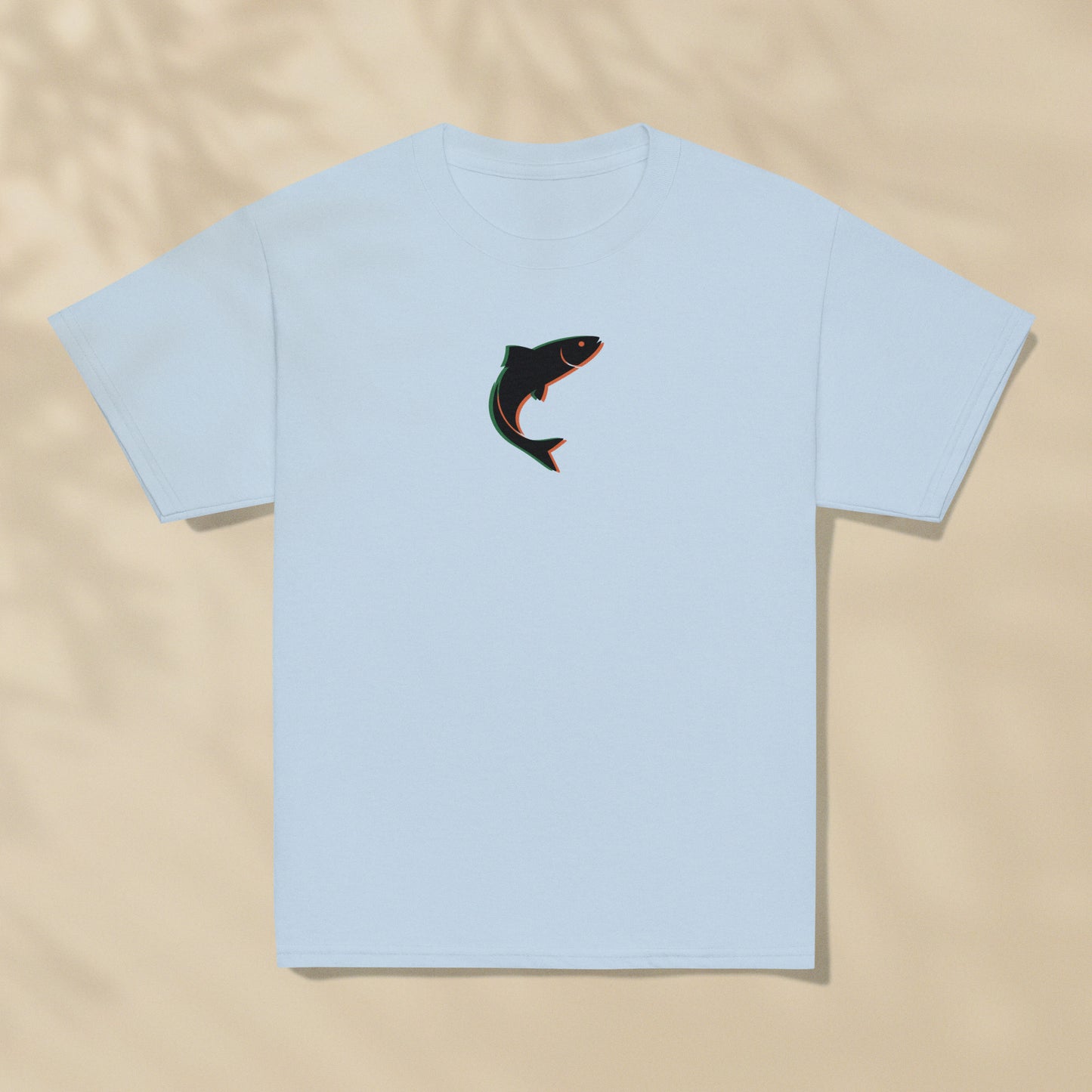 T-shirt enfant Sardinha Sardine Portugal imprimé sur la poitrine, série Símbolos TifoArt
