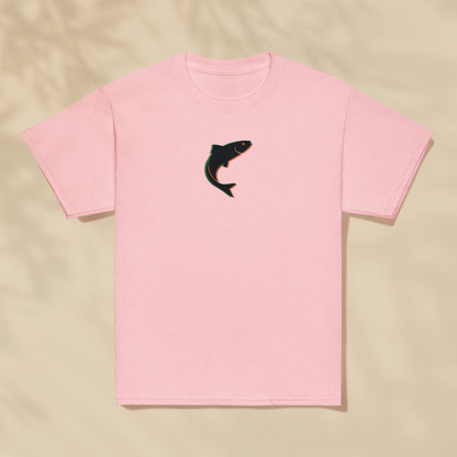T-shirt enfant Sardinha Sardine Portugal imprimé sur la poitrine, série Símbolos TifoArt