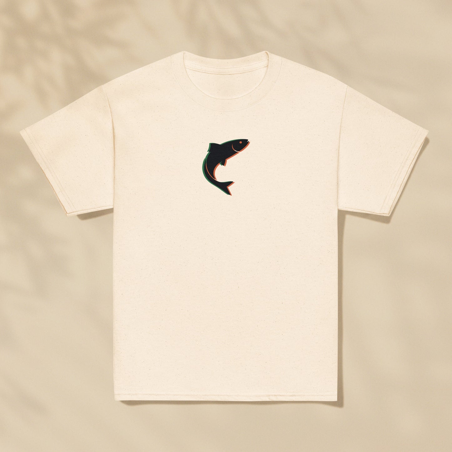 T-shirt enfant Sardinha Sardine Portugal imprimé sur la poitrine, série Símbolos TifoArt
