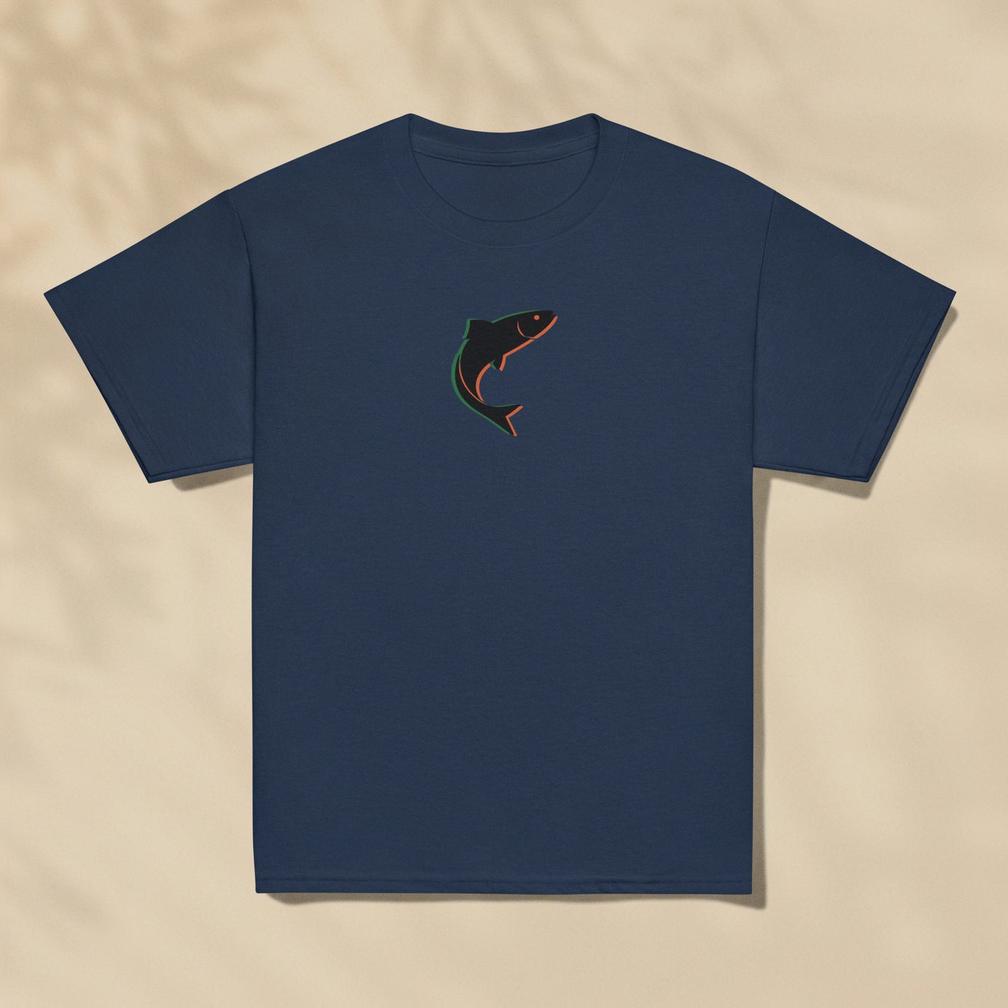 T-shirt enfant Sardinha Sardine Portugal imprimé sur la poitrine, série Símbolos TifoArt