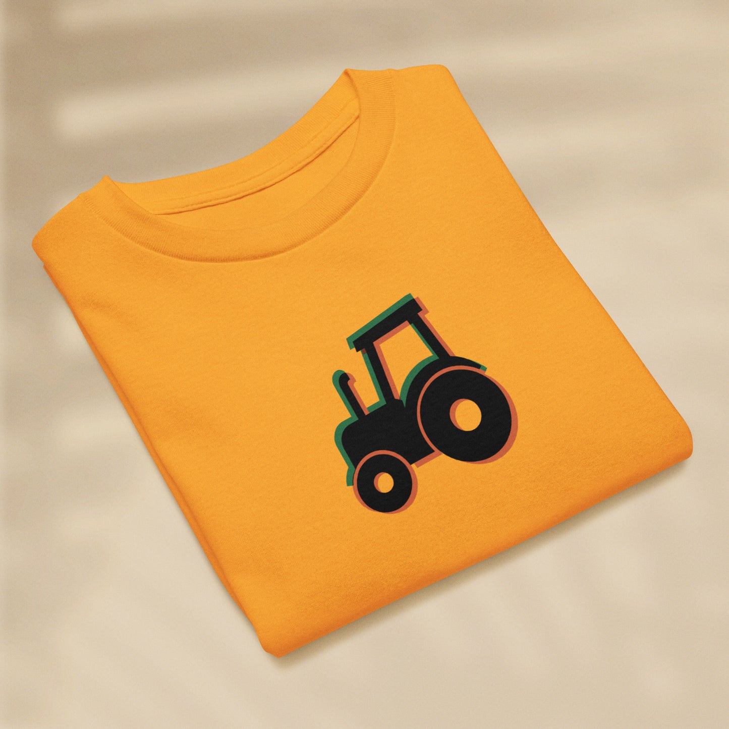 T-shirt enfant Le Tracteur Engins Portugal, série Símbolos Engins TifoArt