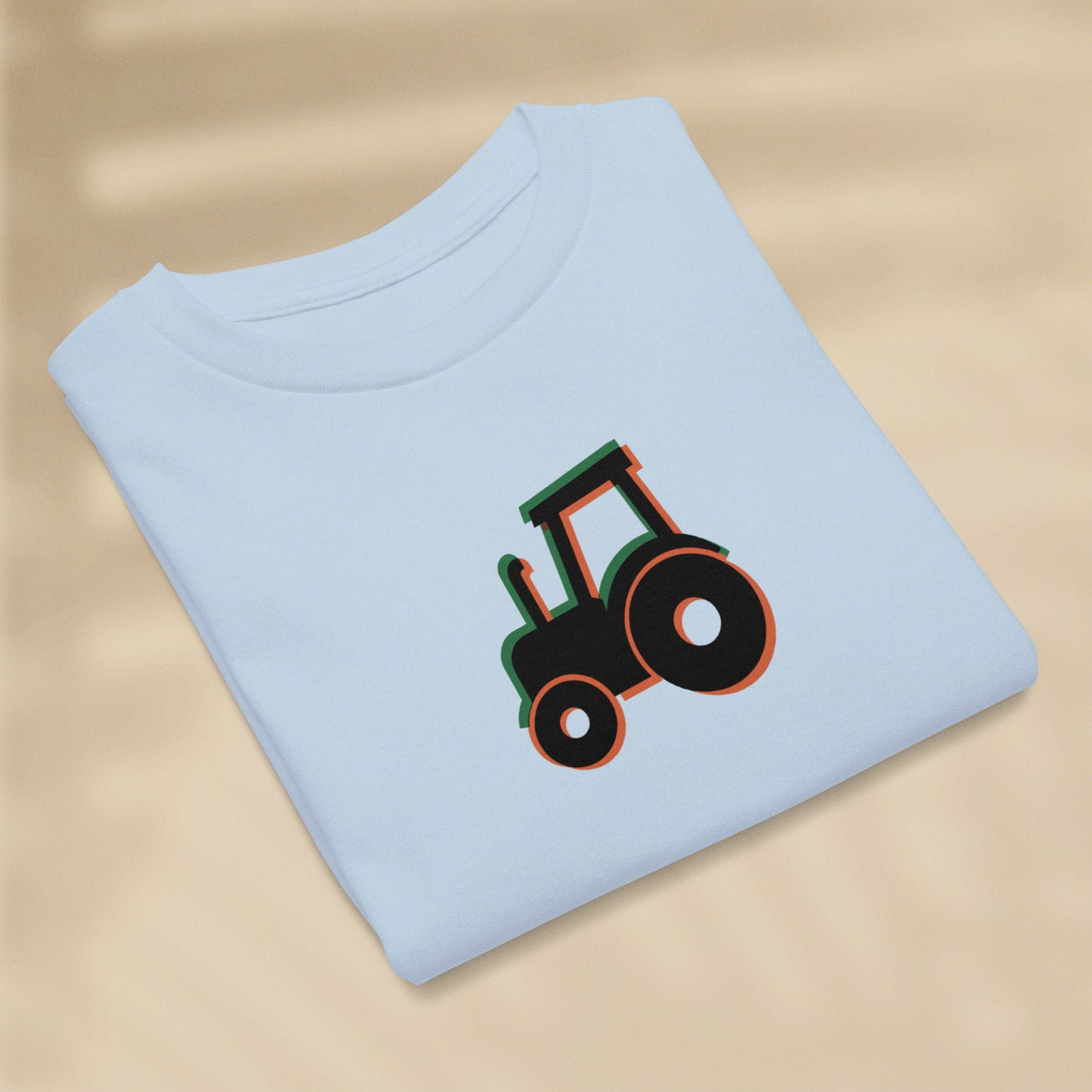 T-shirt enfant Le Tracteur Engins Portugal, série Símbolos Engins TifoArt