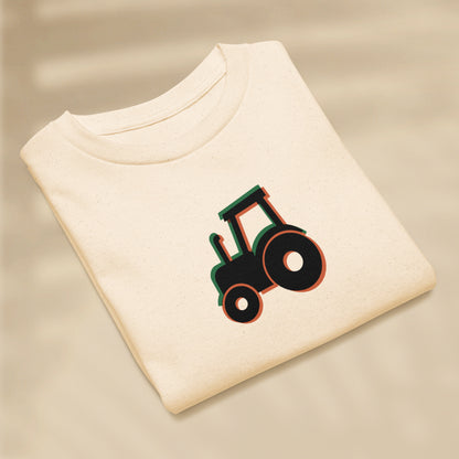 T-shirt enfant Le Tracteur Engins Portugal, série Símbolos Engins TifoArt