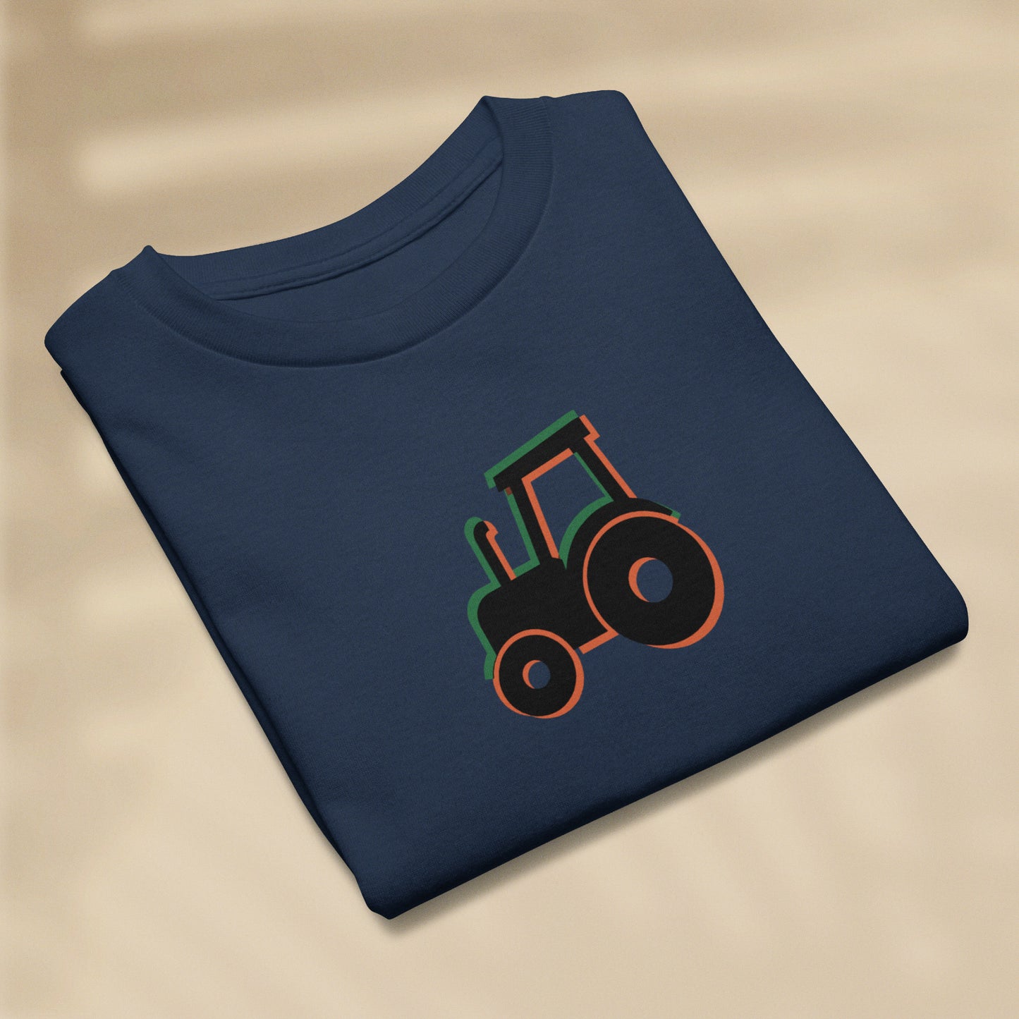 T-shirt enfant Le Tracteur Engins Portugal, série Símbolos Engins TifoArt