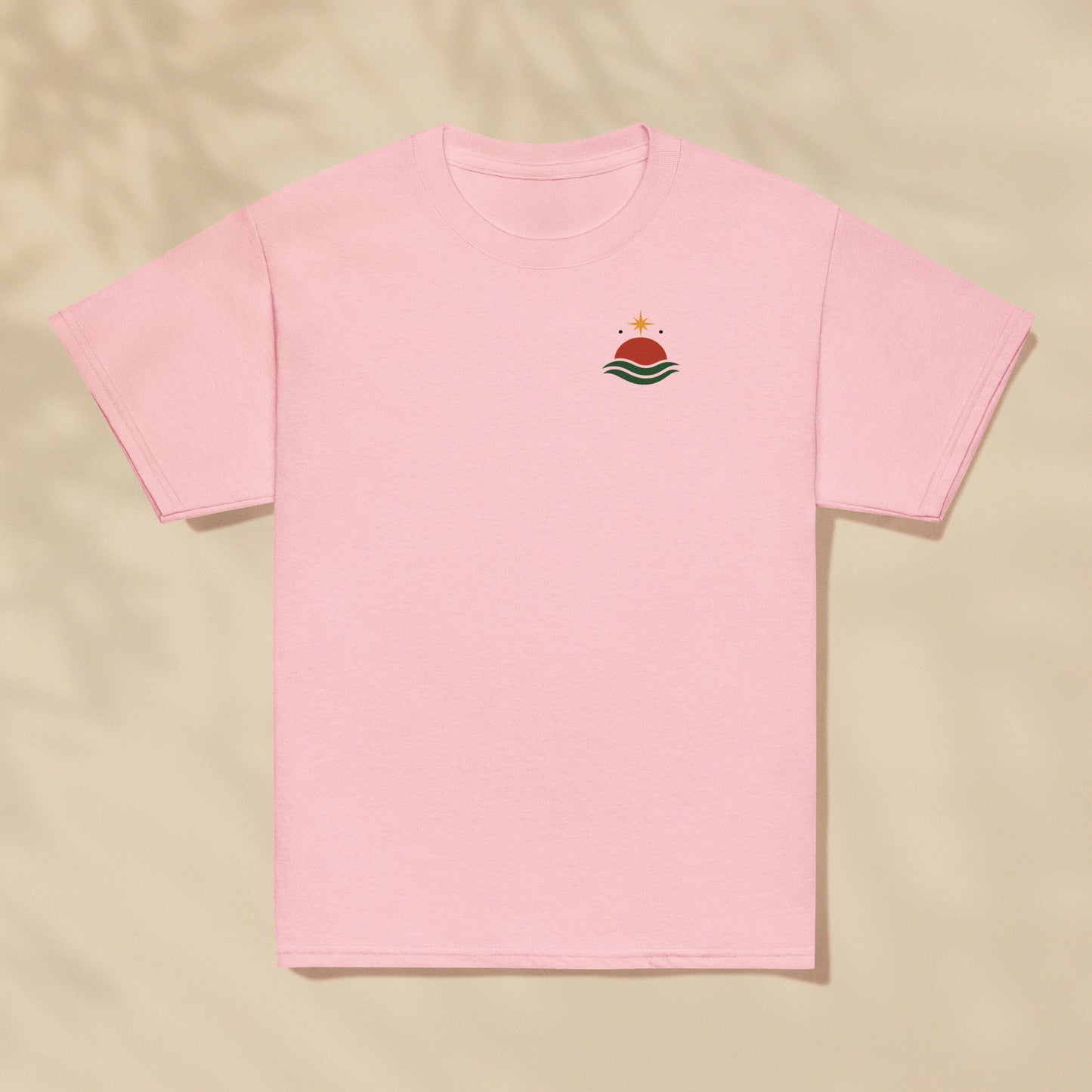 T-shirt enfant Soleil du large Portugal imprimé sur la poitrine, série Aventures Maritimes TifoArt
