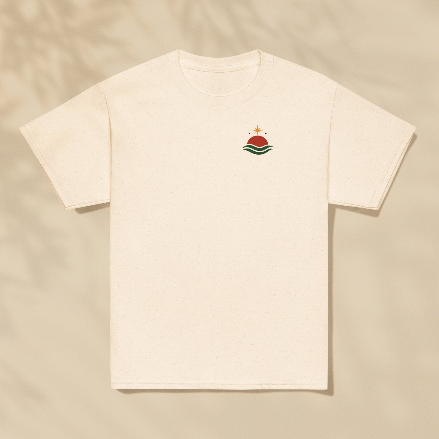 T-shirt enfant Soleil du large Portugal imprimé sur la poitrine, série Aventures Maritimes TifoArt