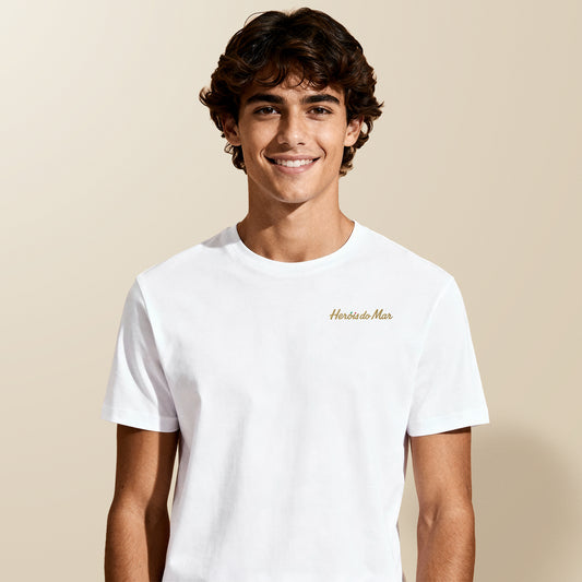T-shirt brodé “Heróis do Mar”