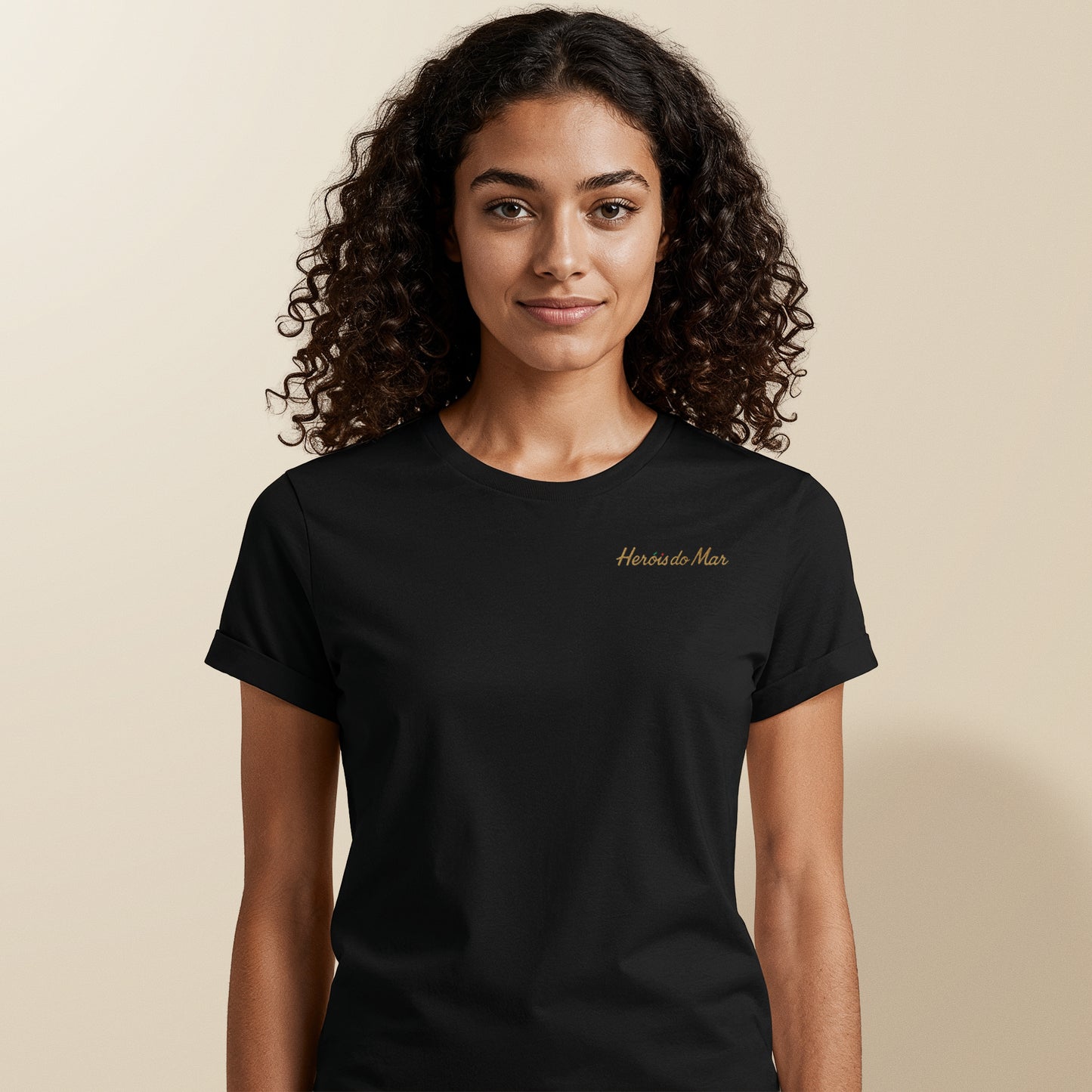 T-shirt brodé “Heróis do Mar”